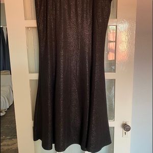 COPY - Black shimmer long skirt fits better  as size one